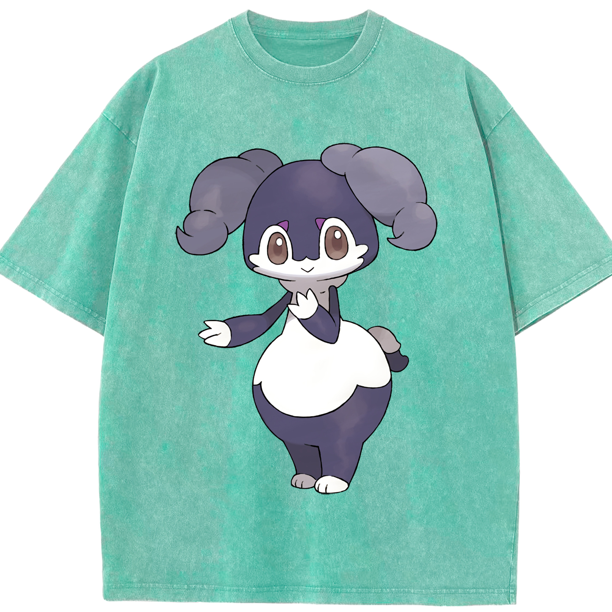 （画像用） ポケットモンスター Pokémon 綿100% ヴィンテージ風 半袖Tシャツ（フロントプリント）